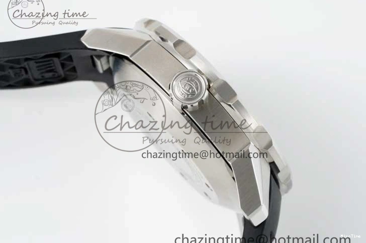 MIROTIME 0131 Aquatimer Automatic SS RSF 1:1 Best Edition White Orange Dial on Black Rubber Strap A Supportive 7069